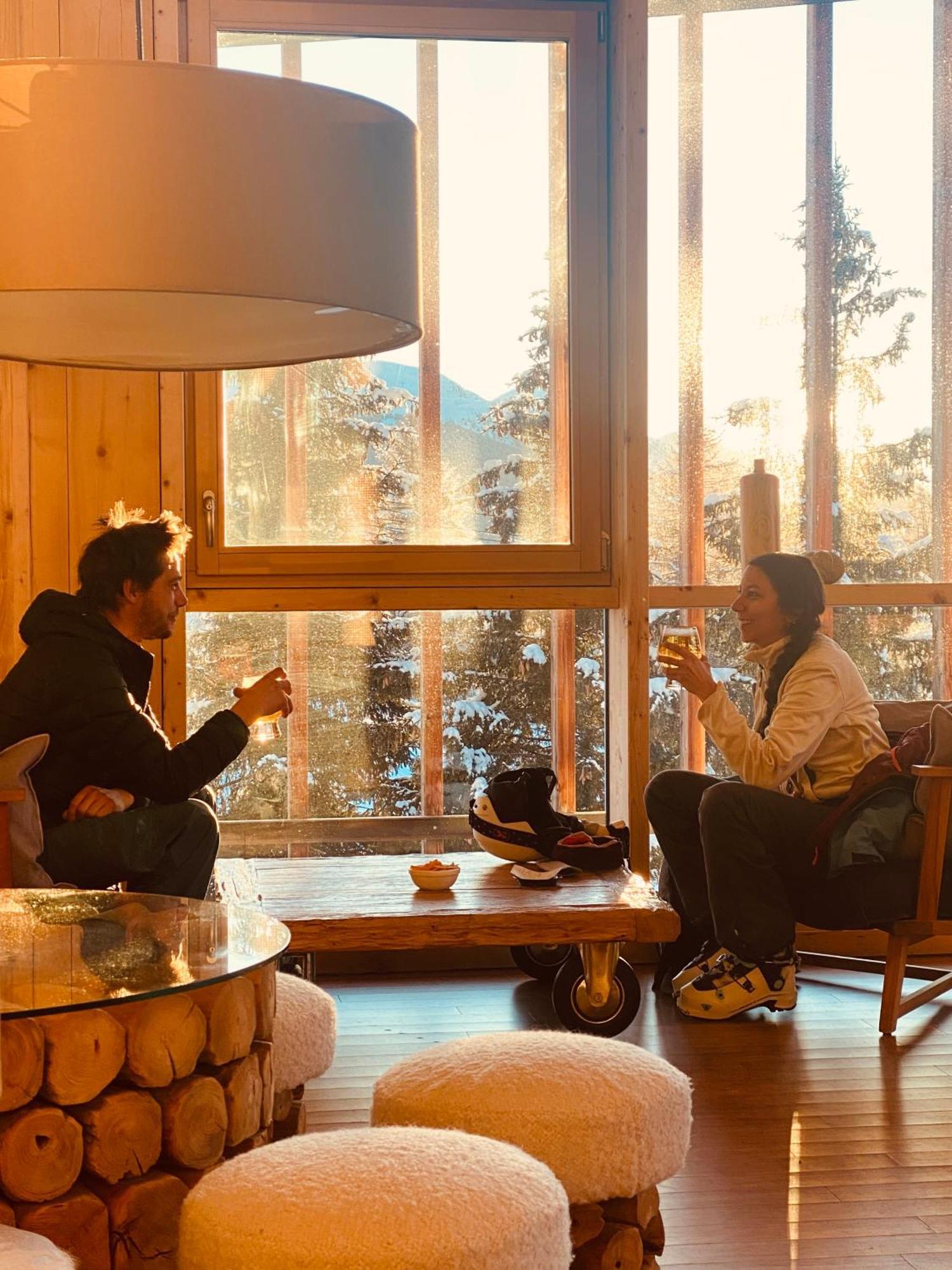 L'Aiguille Grive Chalets Hotel Les Arcs  Экстерьер фото